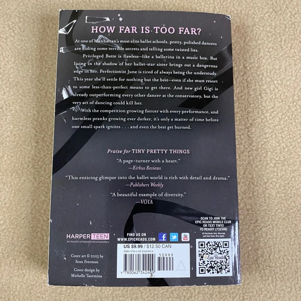Tiny Pretty Things Paperback by‎ Sona Charaiptra & Dhionielle Clayton HarperTeen